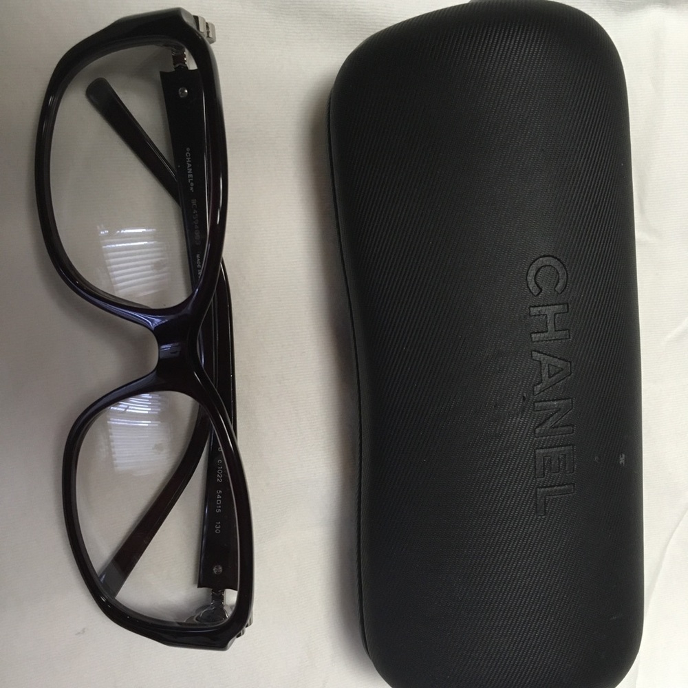 Chanel glasses and case